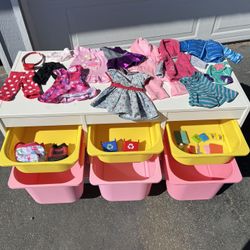 IKEA, American Girl, Target Dolls And accessories 