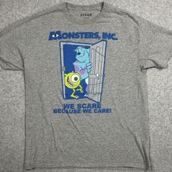 Pixar Disney Monsters INC tshirt NWOT Cartoon