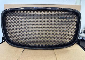 Fits 15-23 Chrysler 300 SRT Style Front Bumper Upper Grille Gloss Black  10055 Belknap Rd, Sugar Land, TX 77498  The above prices are subject to appli