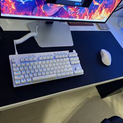 Logitech Pro X Superlight 2 Dex And Pro X Tkl Rapid Trigger Keyboard (hall Effect) Xxl Logitech Mat Included