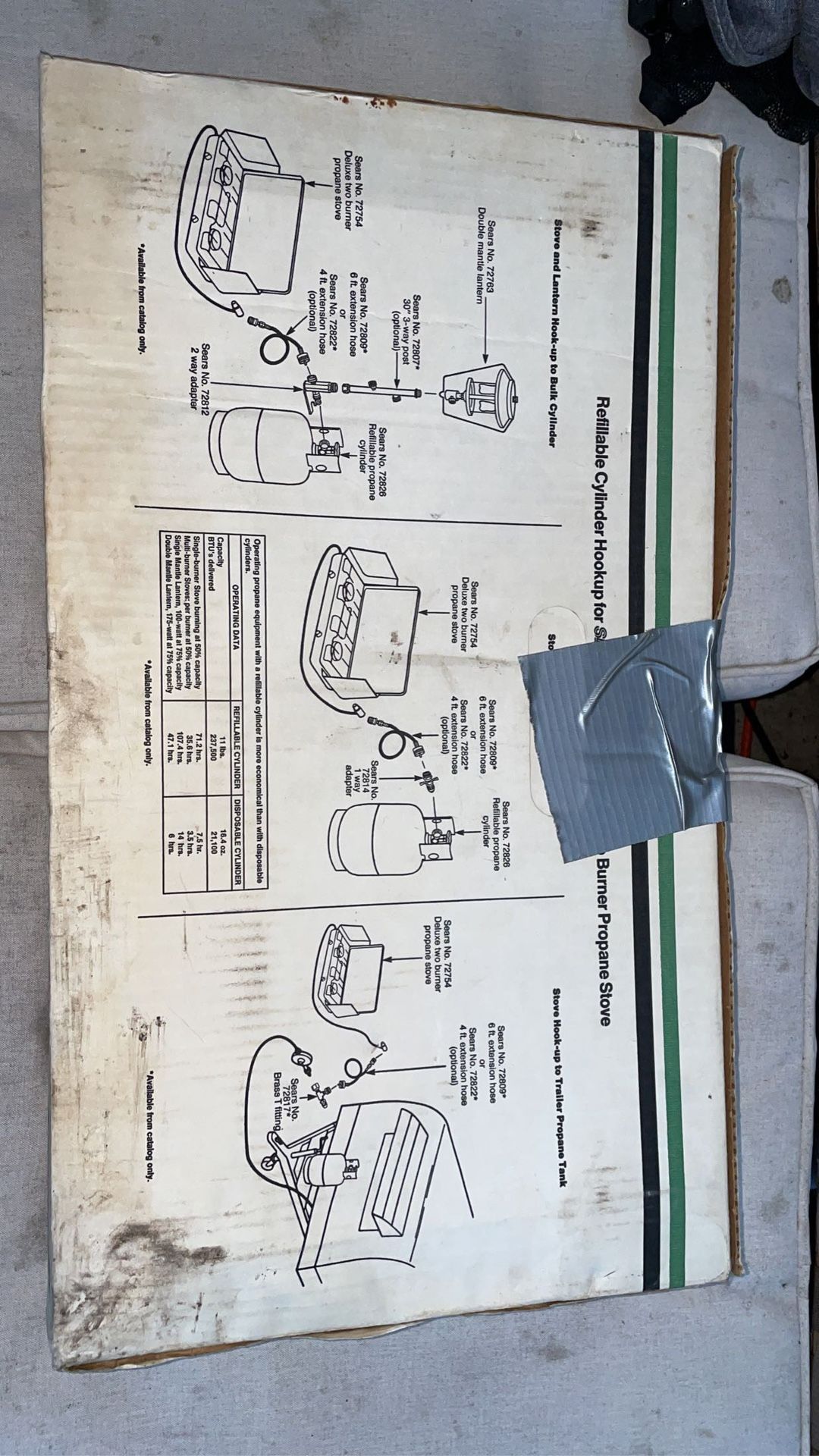 Deluxe Two Burner Propane Stove
