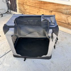 Soft Dog crate. 