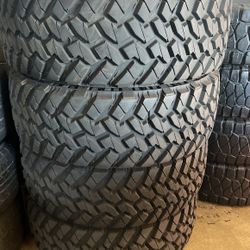 🛞SET OF TAKE OFF TIRES🛞 37x12.50R17 NITTO TRAIL GRAPPLER MT **LIKE NEW** INSTALL/BALANCE INC
