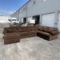 Brown Sectional Couch