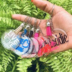 Handcrafted Acrylic Keychains