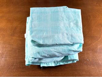 Queen size 4-piece sheet set - turquoise