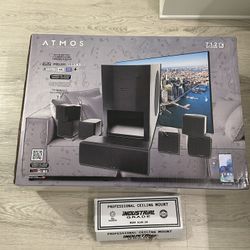 Home Movie Theatre Set (mount And Everything Included) 