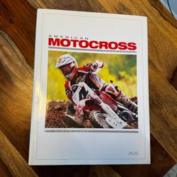 Autographed copy of American Motocross Signed by Ricky Carmichael & Others