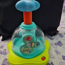Baby Spin Toy with Ocean Fish Design- bright starts