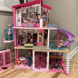 Barbie Dreamhouse, Dolls, and Accessories
