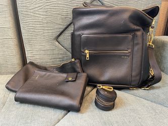 Fawn Diaper Bag -Black