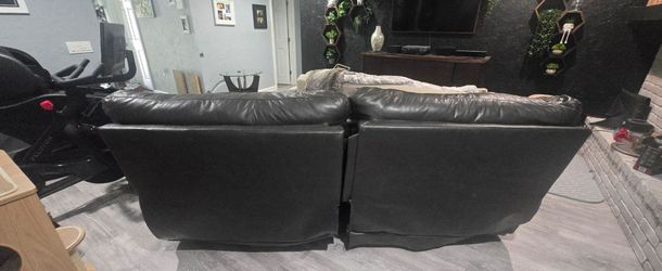 Leather Couch