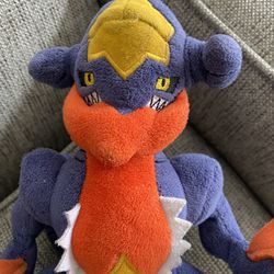 Pokemon Mega Garchomp 9” Stuffed Plush Toy#%%