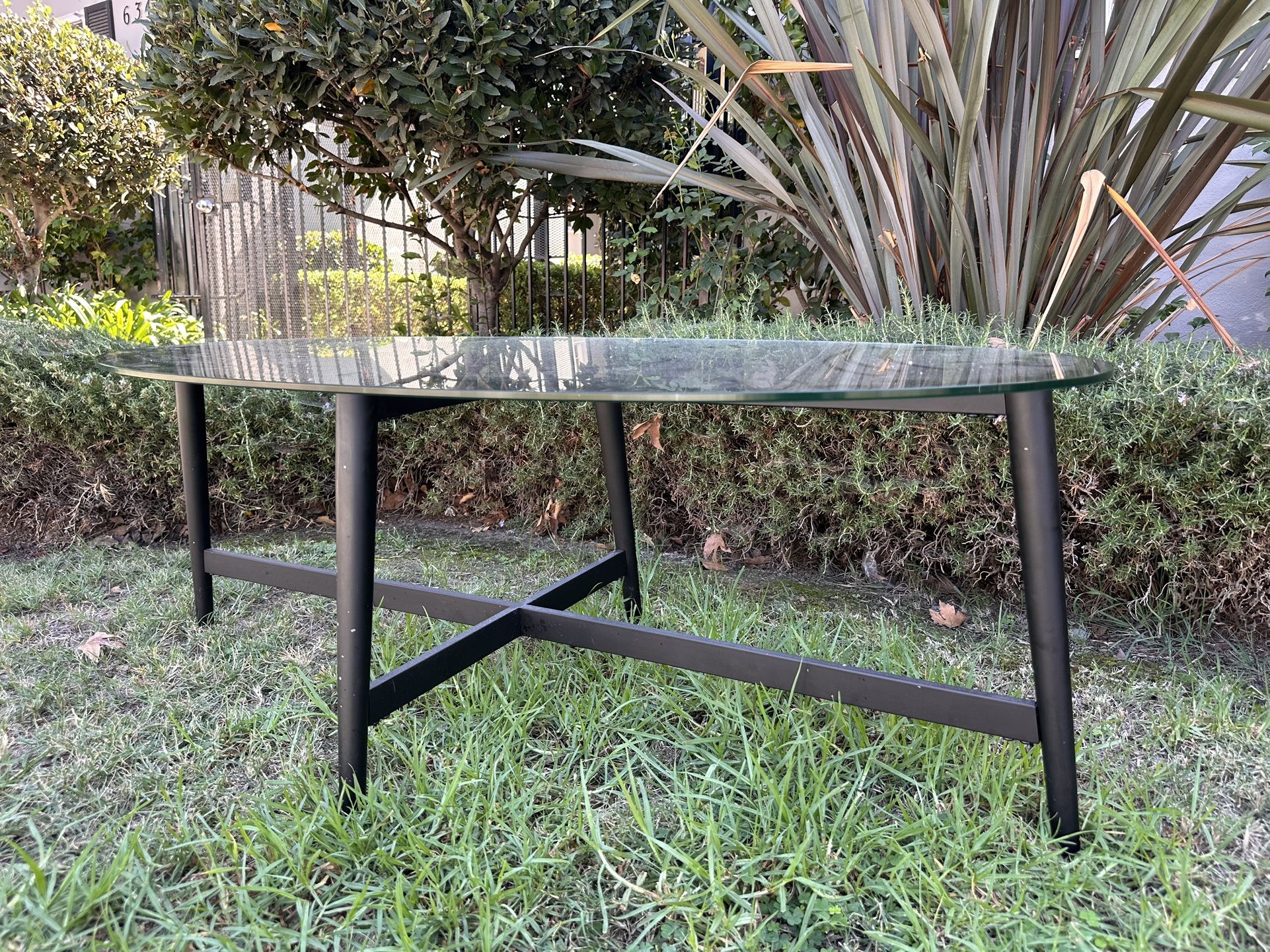 Glass Top Coffee Table