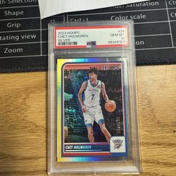 2023 Hoops Chet Holmgren Silver PSA 10 62/199