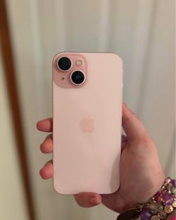 Pink Iphone 15 128 GB at&t Network New