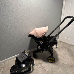 Doona + Car Seat & Stroller Pink