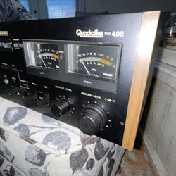 Vintage Quadraflex PCD 488 Stereo Cassette Deck Tape Recorder