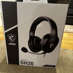 MSI IMMERSE GH20 gaming Headphones 
