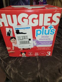 Huggies Plus Size 3 Diapers