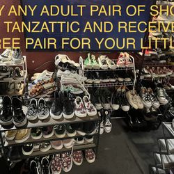 ⭐️FREE DESIGNER SHOES FOR YOUR LITTLE ONE⭐️ With Any Adult Shoe purchase *