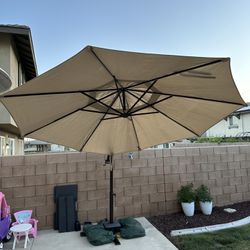 Home Decorators Collection 11ft Offset Outdoor Sunbrella 