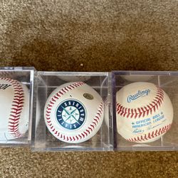 Three Baseballs 