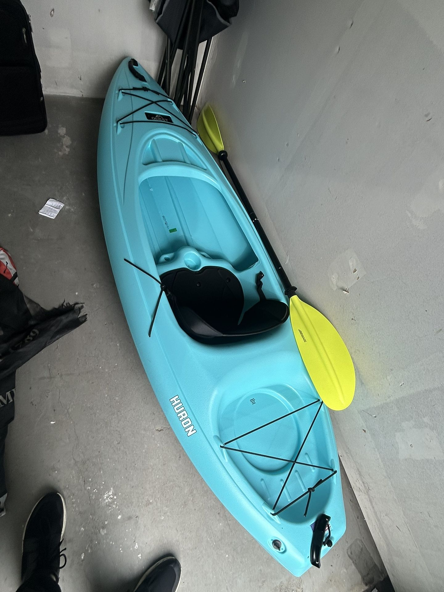 8ft Kayak W/ Paddle