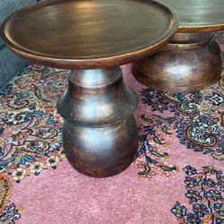 2 Wood Tables