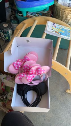 Mickey and Minnie ears