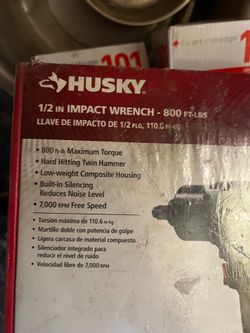 Husky 1/2 inch air impact wrech
