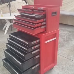 Cart Tool Box Used No Key 