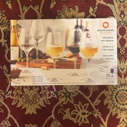 Set Of 7 Wine Glasses