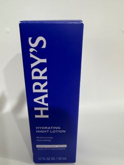 Harry's Hydrating Night Lotion Moisturizing Nourishing 1.7 fl oz / 50 ml