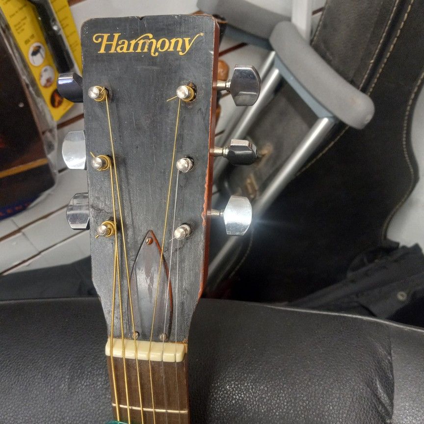 Vintage Harmony Guitar