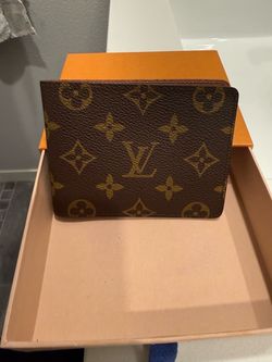 Louis Vuitton Monogram Bifold Wallet with COA.