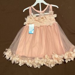 Girls Mauve Pink Dress Size 2t, NWT