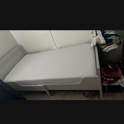 Twin Frame And Mattress 