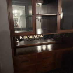 Cabinet For Bottles , Glasses, Storage 
