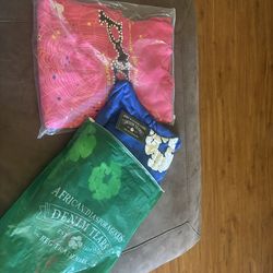 Sp5der Pink V2 And Denim Tear Powered Blue All Medium