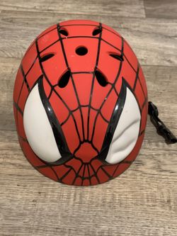 Marvel Spider-Man kids bike helmet