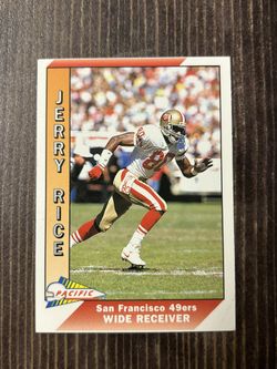 Pacific Trading Card - Jerry Rice - 49ERS 1990