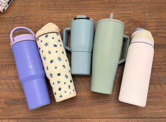 HydroJug, Brumate & Owala Tumbler/Water Bottle Lot – 5 Cups