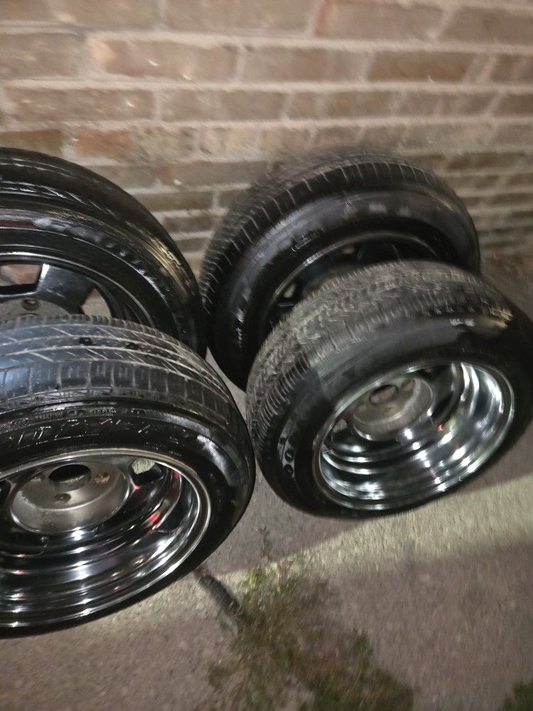 Foxbody Mustang Rims 4x108 BOlt Pattern 15x7