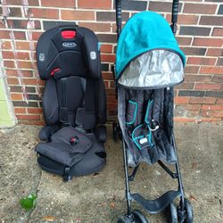 Car Seat +Baby Stroller 30.00