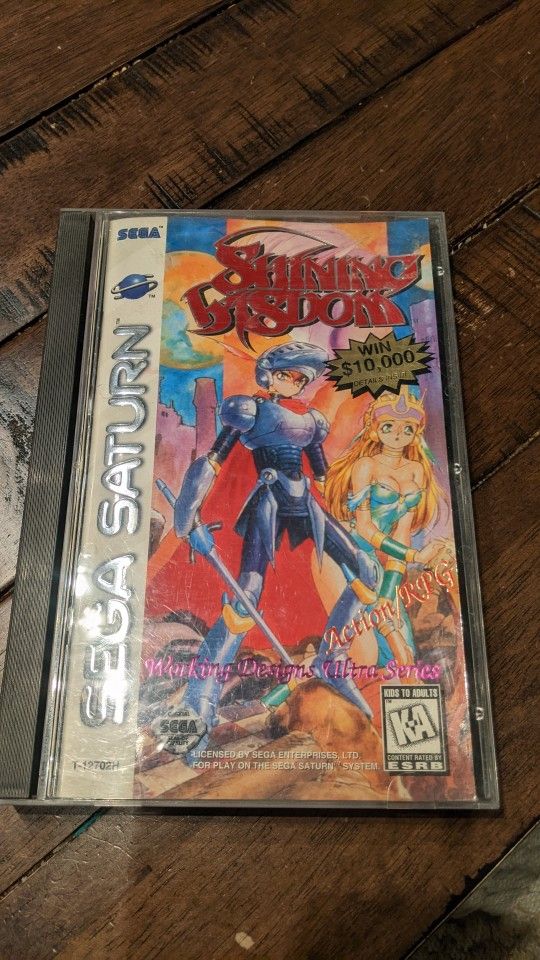 Shinning Wisdom Sega Saturn