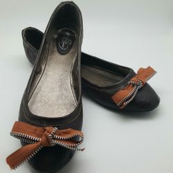 Brown ballet flats size 41