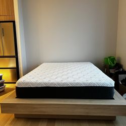 Mattress + Platform Bed Frame