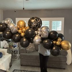 New Year Balloons