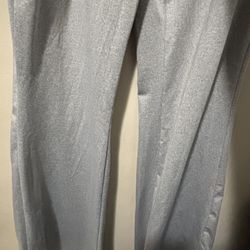 Grey Flared Leggings